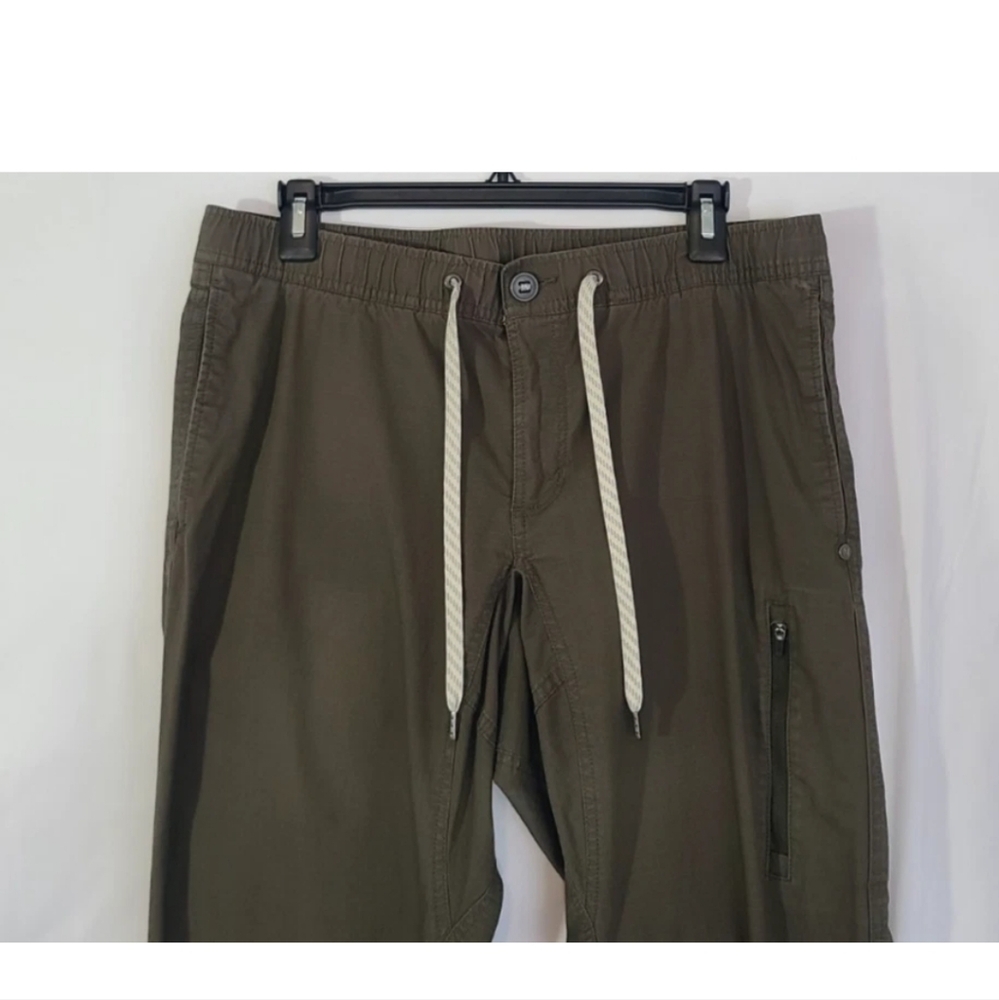 Sold! Vuori Mens Dark Oregano Duraterra Ripstop Climber Hiking Pants Large - Picture 6 of 10